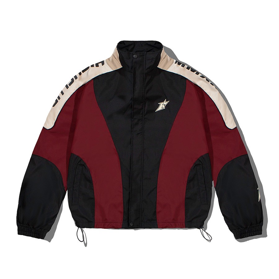 MMXXIV JACKET HIGH CLUB Bordeaux สีแดง - UNISEX