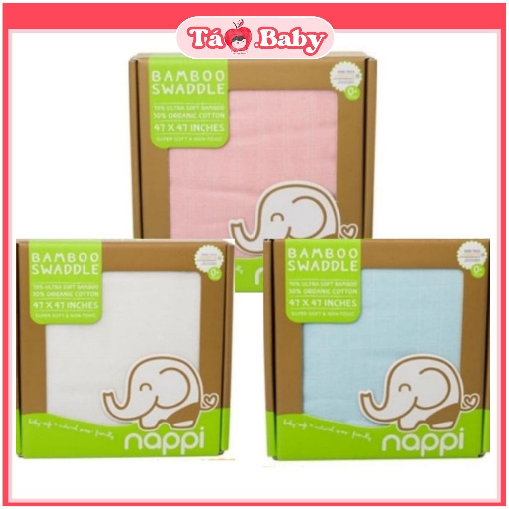 Nappi ผ้าเช็ดตัวใยไผ่อเนกประสงค์สําหรับลูกน้อย