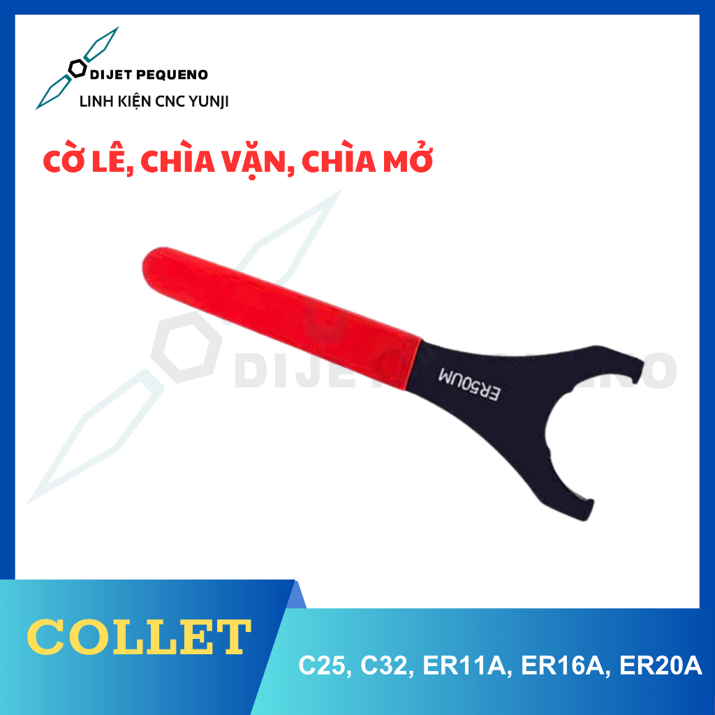 ประแจ ประแจ collet ประแจ ER11A, ER16A, ER20A, ER25UM, ER32UM