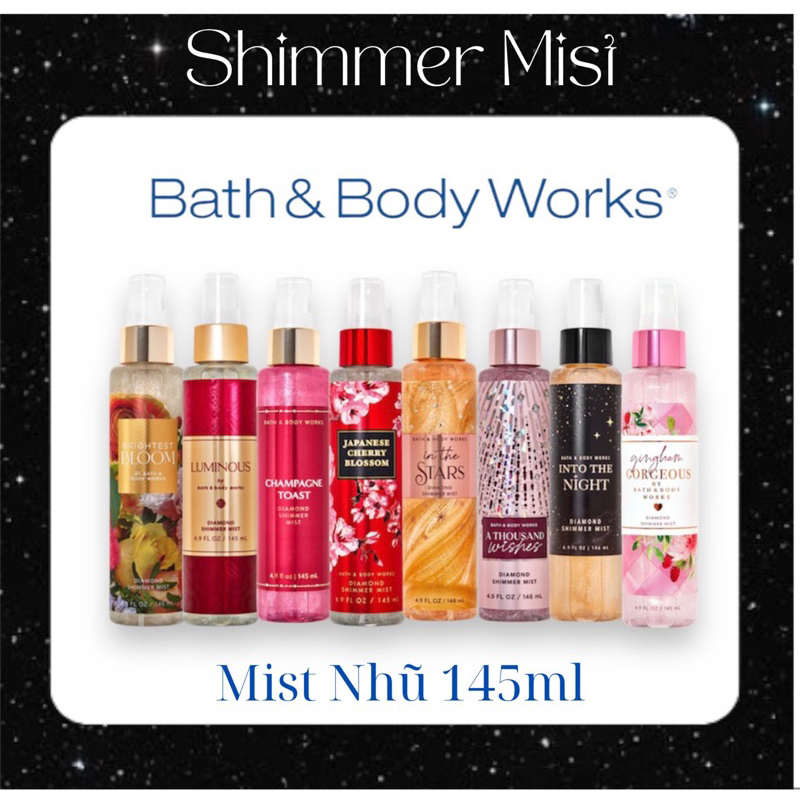 Shimmer Mist Bath And Body Work Body Work - 145ml