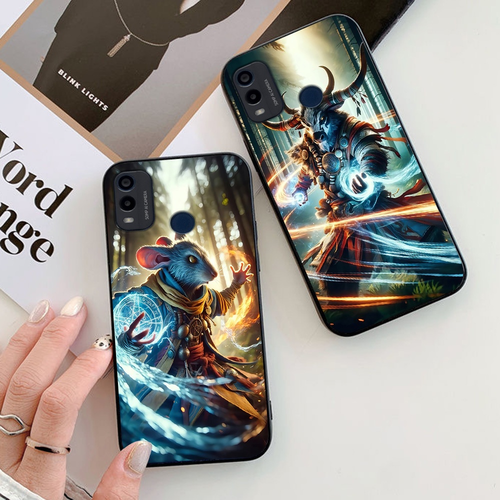 เคส Nokia c21 plus / nokia g11 plus / nokia c31 / c32 พิมพ์ด้วยสัตว์ราศีวิเศษ