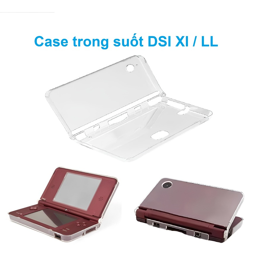 เคสใสเพื่อปกป้องคอนโซลเกม dsi xl ll - Nintendo DSI XL / LL