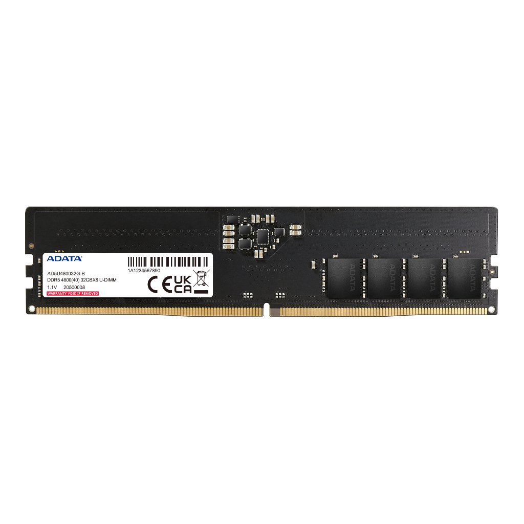 RAM ADATA DDR5 8GB/ 16GB 4800 MT/s (AD5U48008G-S/ AD5U480016GS) - สินค้าของแท้