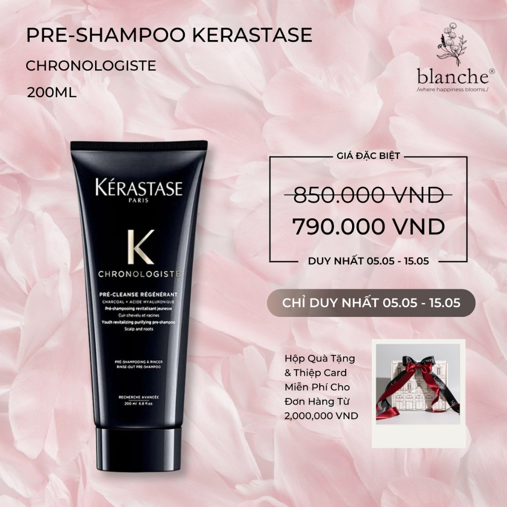 Kerastase Pre-Clean Regenerant Pre-Clean Regenerant Shampoo 200ml สําหรับ Thin, Dry &amp; Aging Hair