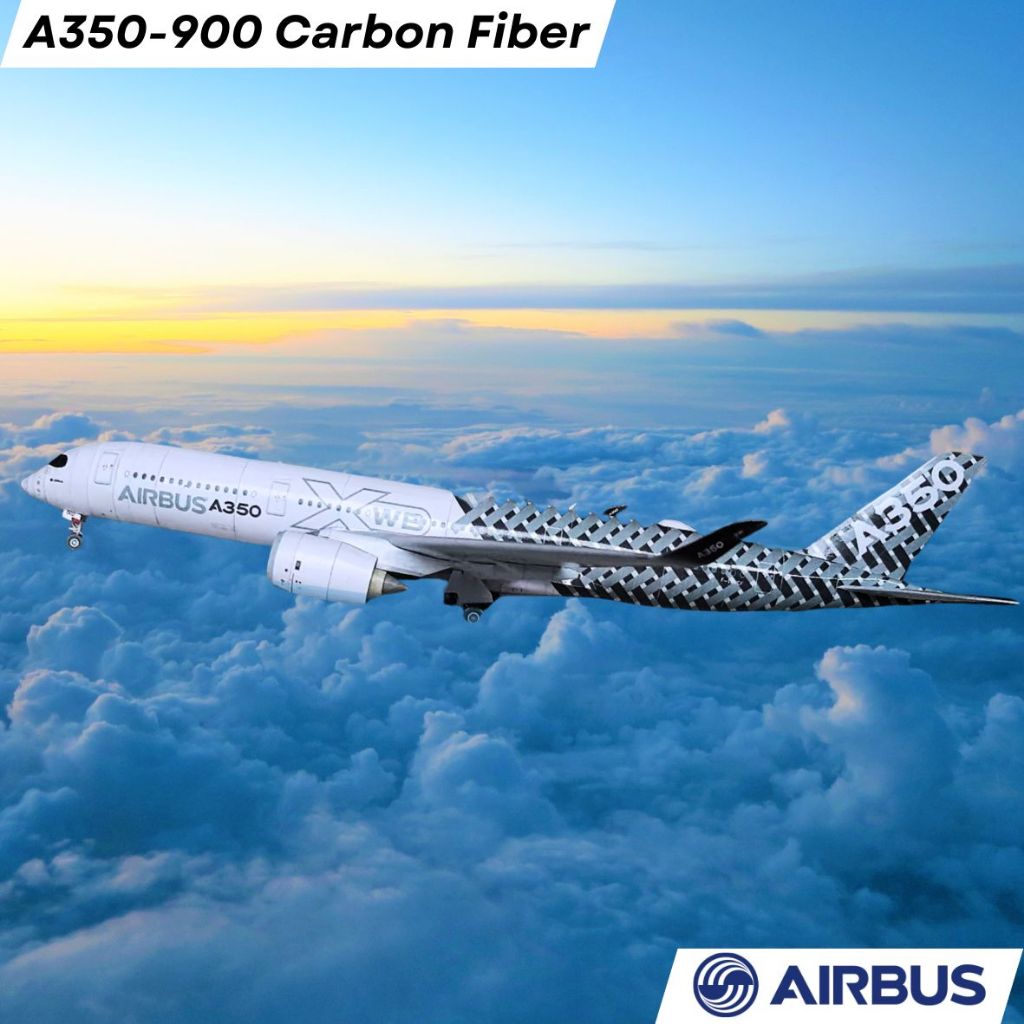 AIRBUS A350-900 รุ่นกระดาษเครื่องบินเชิงพาณิชย์