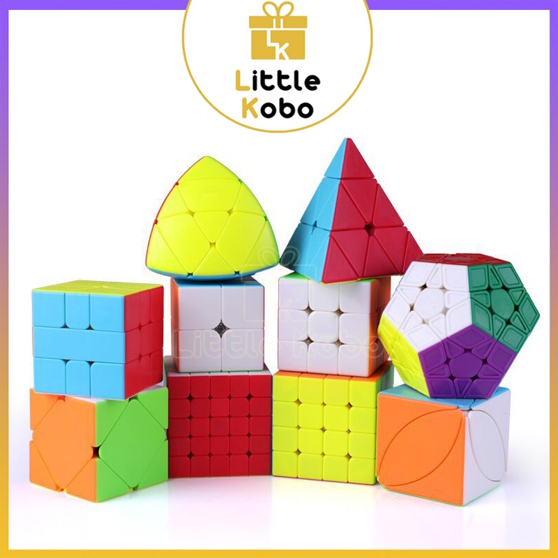 [MoYu Base Combo] Rubiks Cube 2x2 3x3 4x4 5x5 Rubic Triangle Variant 12 ด้าน Megaminx ของเล่นปัญญาเด