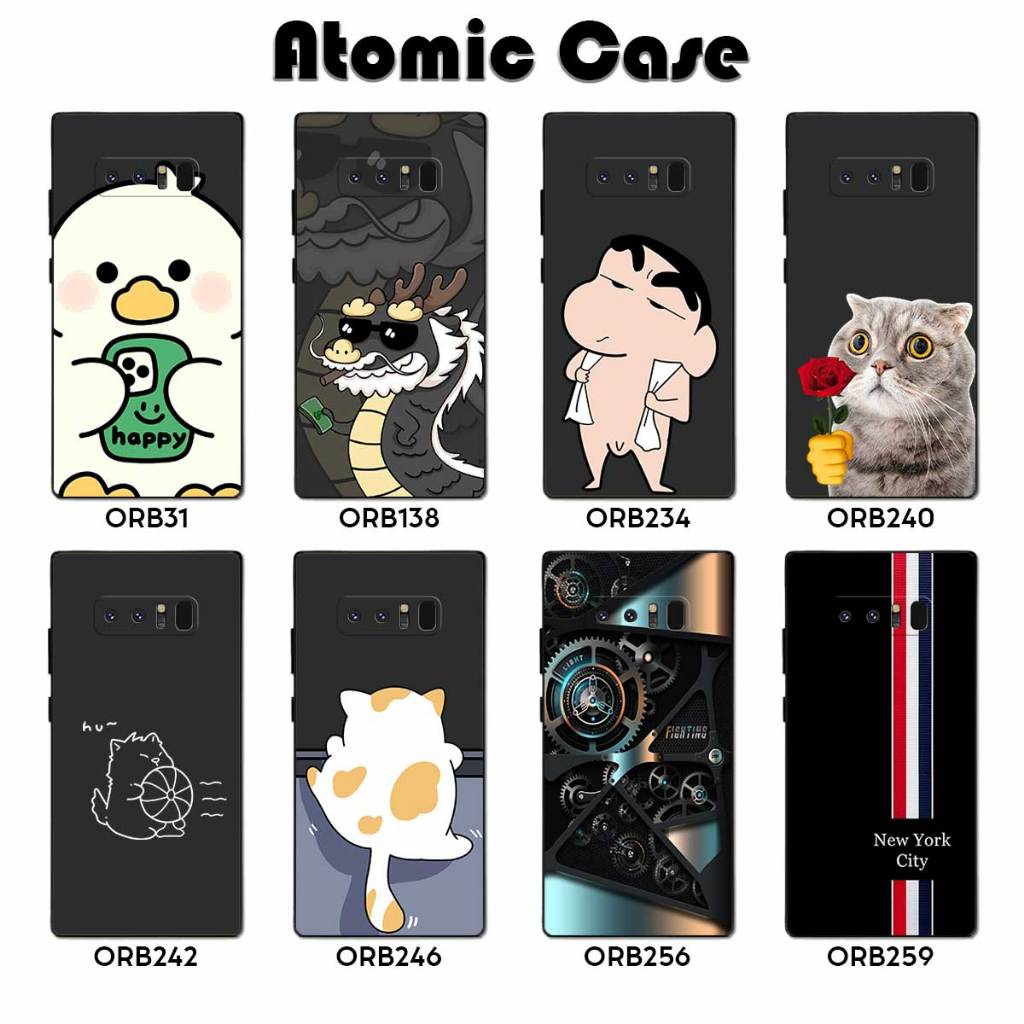 เคส Samsung Note 8 - เคส TPU Samsung Note 8 ยืดหยุ่นพิมพ์ลาย - เคสอะตอม