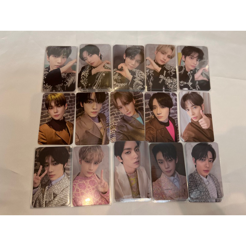 การ์ดโฟโต้การ์ด TXT อัลบั้ม TOMORROW ของแท้