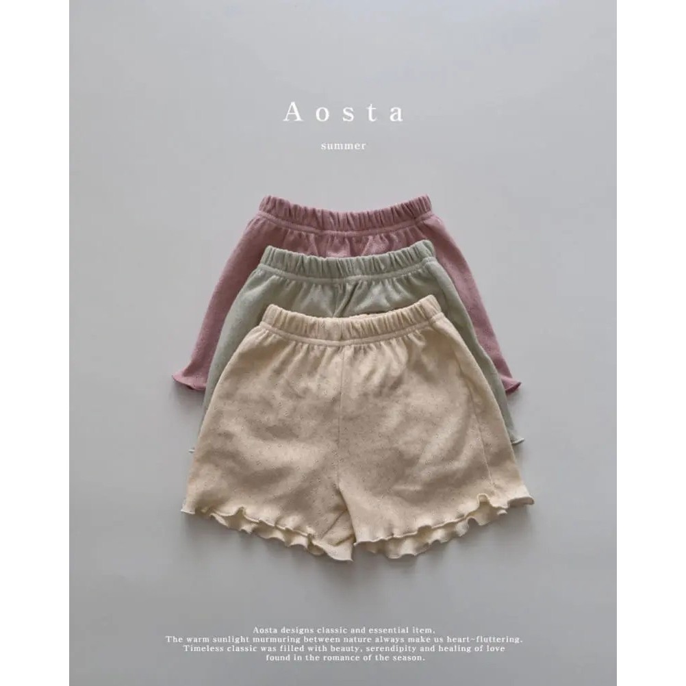 [AOSTA] กางเกงตาไก่สําหรับเด็กผู้หญิง