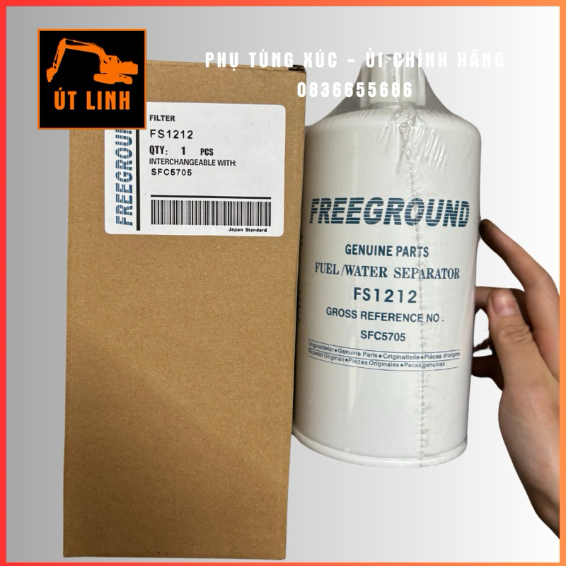 กรองน้ํามันเครื่อง FS1212, SFC5705 กรองน้ํามันเชื้อเพลิง