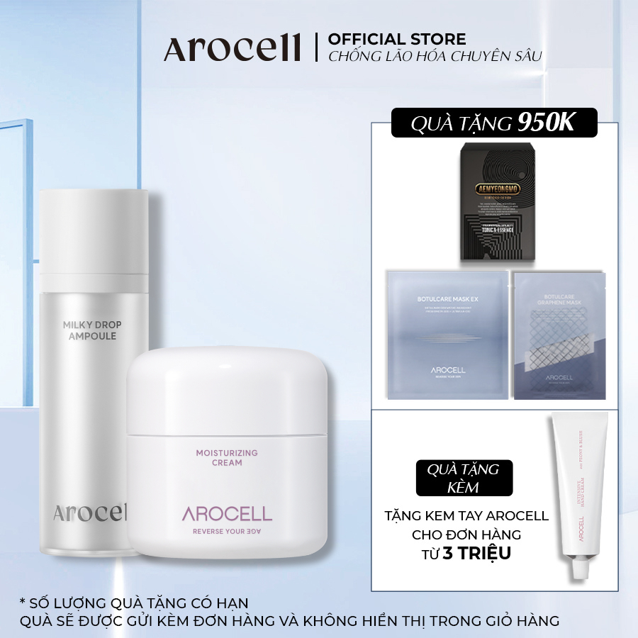 Arocell Combo Brightening Anti-Aging Moisturizing Whitening Cream Fast Effect