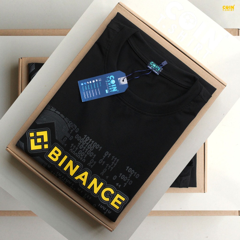 เสื้อยืดคอกลม 3D Binance BNB, Bitcoin BTC, Ethereum ETH, Near, Solana SOL, HODL, Trade