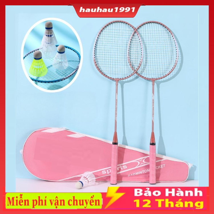 ไม้แบดมินตันราคาถูกที่ทนทานและสวยสุดสําหรับนักเรียนเริ่มต้นมาพร้อมกับกระเป๋าและลูกขนไก่พลาสติก 3 ชิ้น