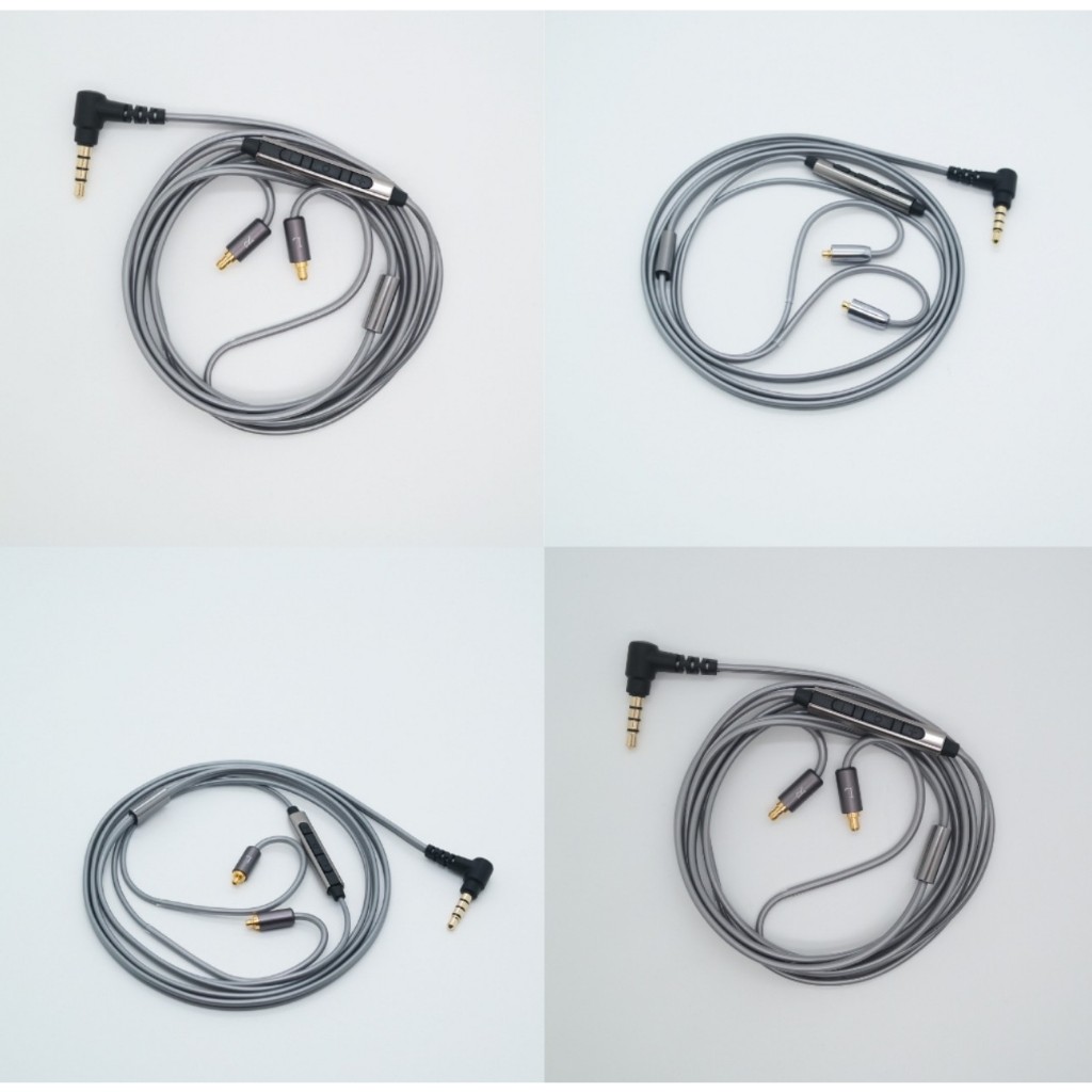 สายไฟทดแทนสําหรับ MMCX, A2DC, Sen IE200, IE300, IE400 Pro, IE500 Pro... พร้อมไมโครโฟนและเสียงขึ้นลง