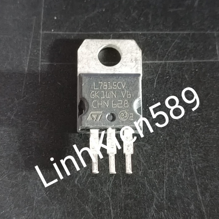 5 ชิ้น LM7815 L7815CV KA7815 ตัวควบคุมแรงดันไฟฟ้า ic เพื่อลบเครื่อง