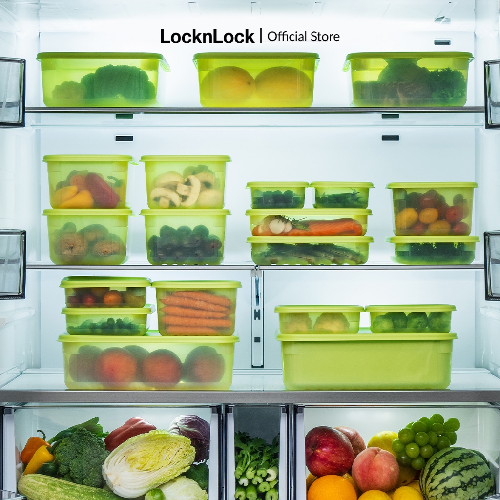 Locknlock Smart Keep Fresh กล่องใส่อาหารเก็บอาหาร Fresh นานสูงสุด 31 วัน