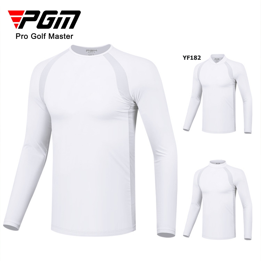เสื้อระบายความร้อนกอล์ฟคอเต่าผู้ชาย PGM-YF182