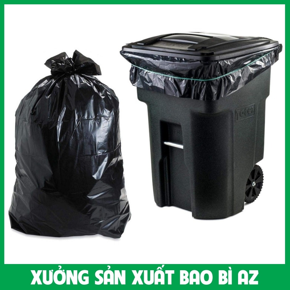 ถุงขยะสีดําอุตสาหกรรม HDPE ขนาดใหญ่ ถุงพลาสติกสีดําขนาดใหญ่ - AZ PACKAGING