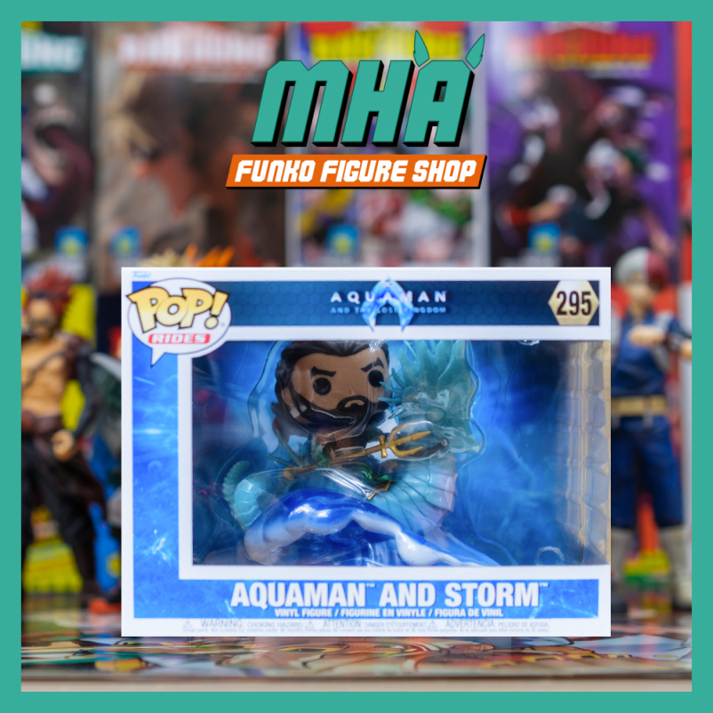 ของแท้ Funko Pop Rides DC Comics Aquaman 2 - โมเดล Aquaman และ Storm 295