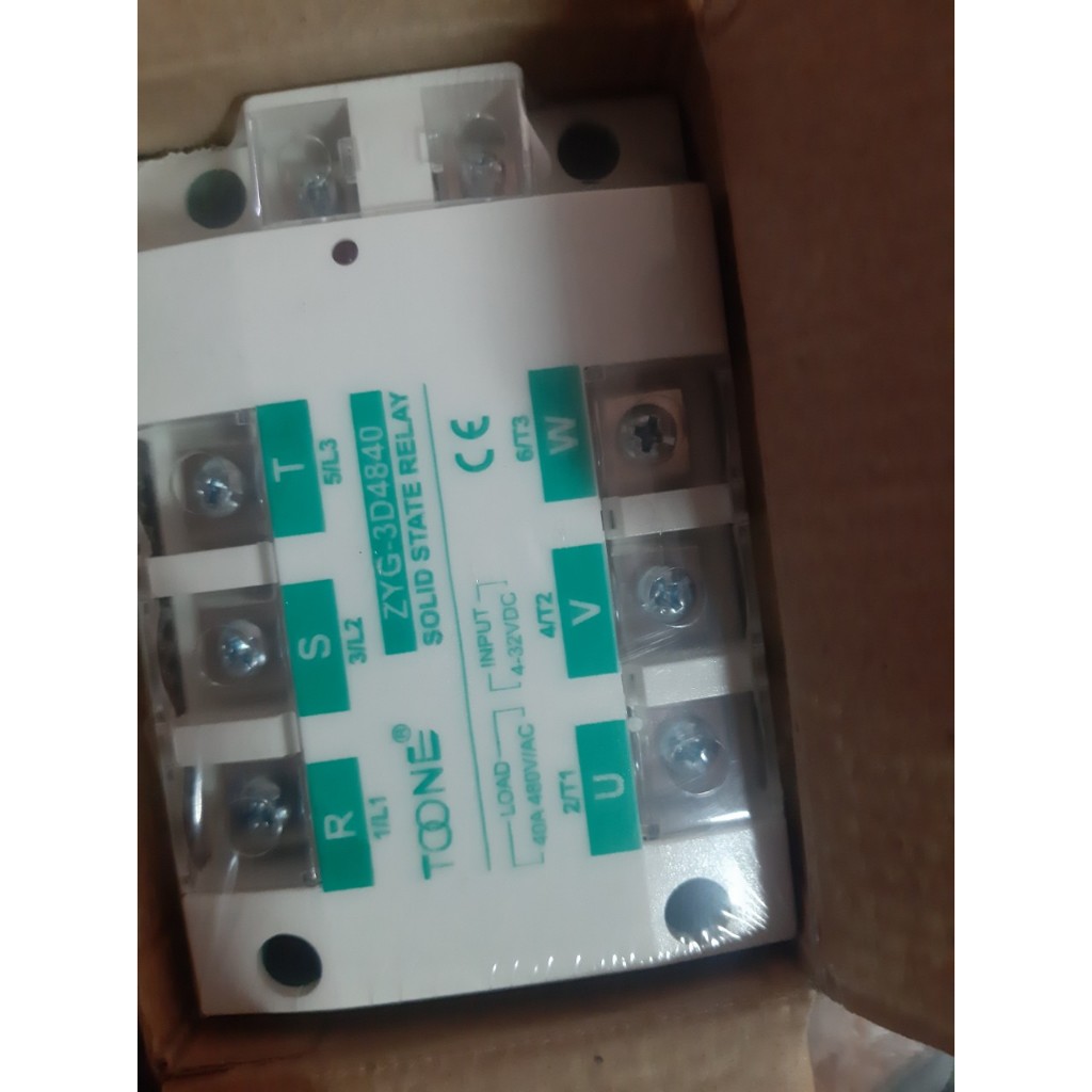 Dc AC Tri-Phase Solid State Relay 40A ZYG-รีเลย ์ AC Solid State Control 4840 ควบคุม AC Solid State Relay