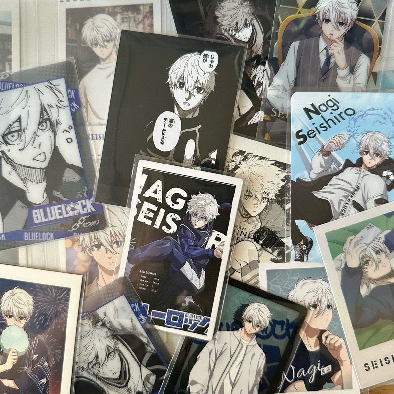 BLLK Blue Lock - การ์ด Dignity ของสะสม Nagi BLLK Blue Lock