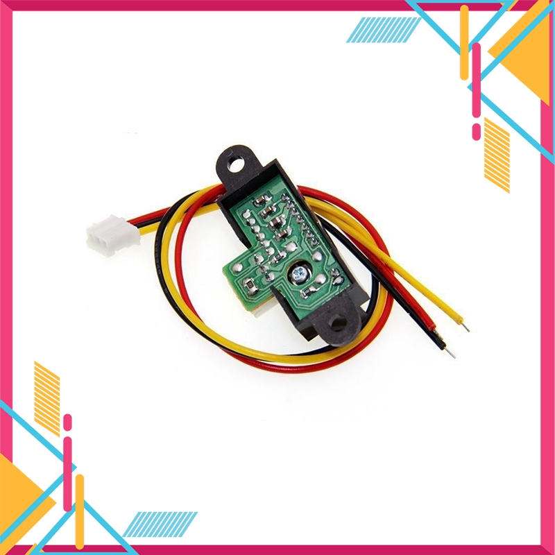 [ 2Y0A21 ] Sharp เซ็นเซอร์วัดระยะทางอินฟราเรดอะนาล็อก 10-80 ซม. GP2Y0A21YK0F