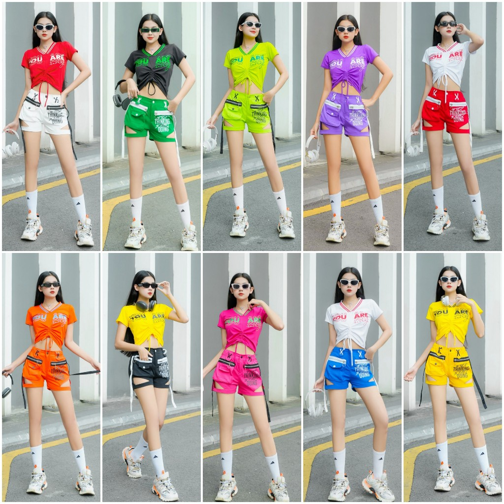 Doing PANTS AND SHIRT YOU Set สําหรับ Zumba, Gym, โยคะ, แอโรบิก, ฟิตเนสของผู้หญิง