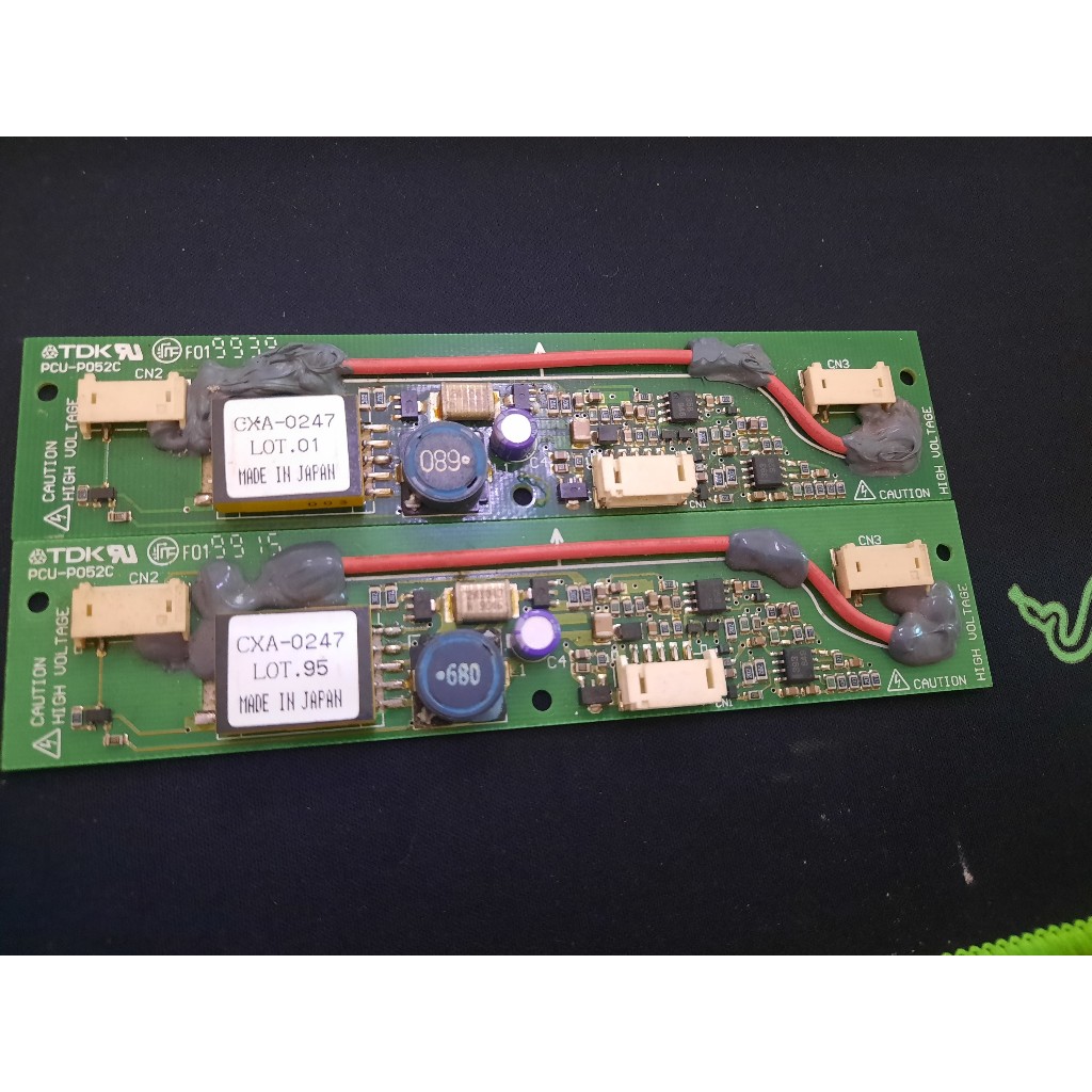 บอร์ดแรงดันสูง Proface HMI 2 หลอด