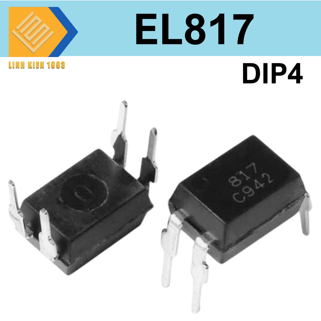 Opto Optical Isolator EL817 DIP-4 (ใช้ทดแทน PC817)