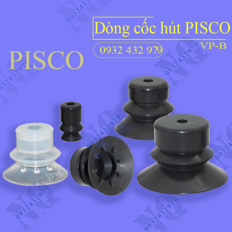 PISCO - ถ้วยสูญญากาศ 2 ขั้นตอน VP-10BN,VP-20BN,VP-30BN,VP-40BN,VP-50BN