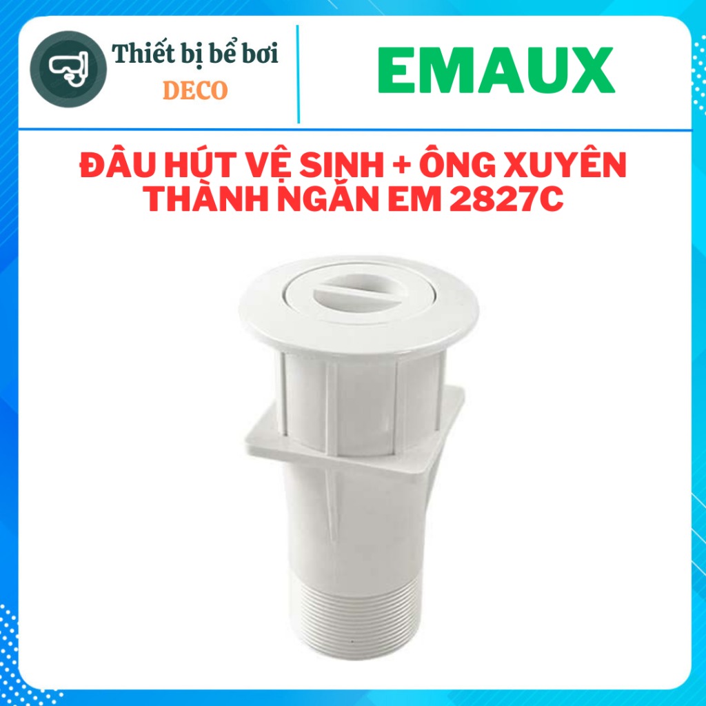 POOL CLEANING SUCTION HEAD + หลอดแขนสั้น 2827C