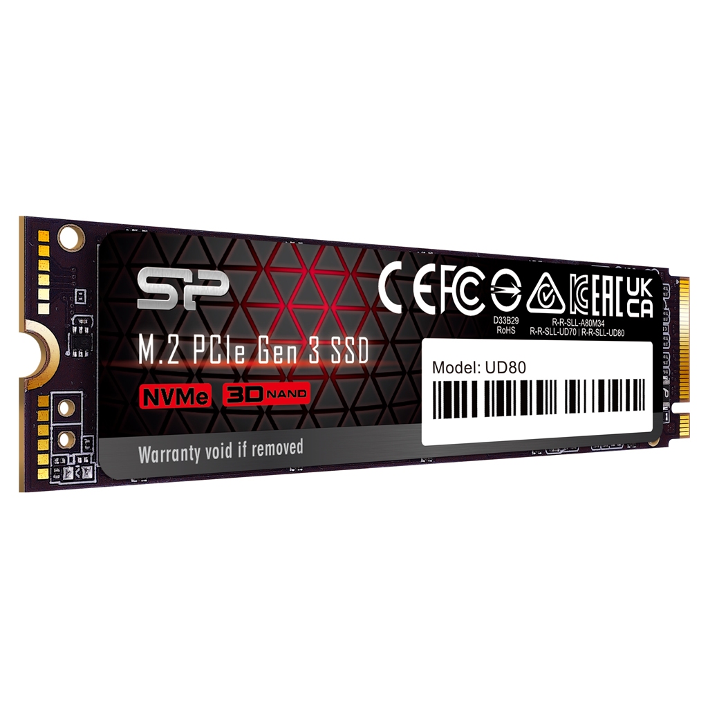 Silicon Power M2 2280 PCIE SSD UD80 250GB/ SP250GBP34UD8005 ฮาร์ดไดรฟ์ - สินค้าของแท้