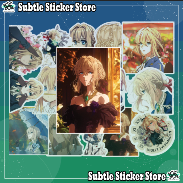[ตุ๊กตาโมอิร์] - ชุด 10/15 สติ๊กเกอร์ Violet Evergarden / Violet - อะนิเมะ/ไลท์โนเวล สติ๊กเกอร์ตกแต่