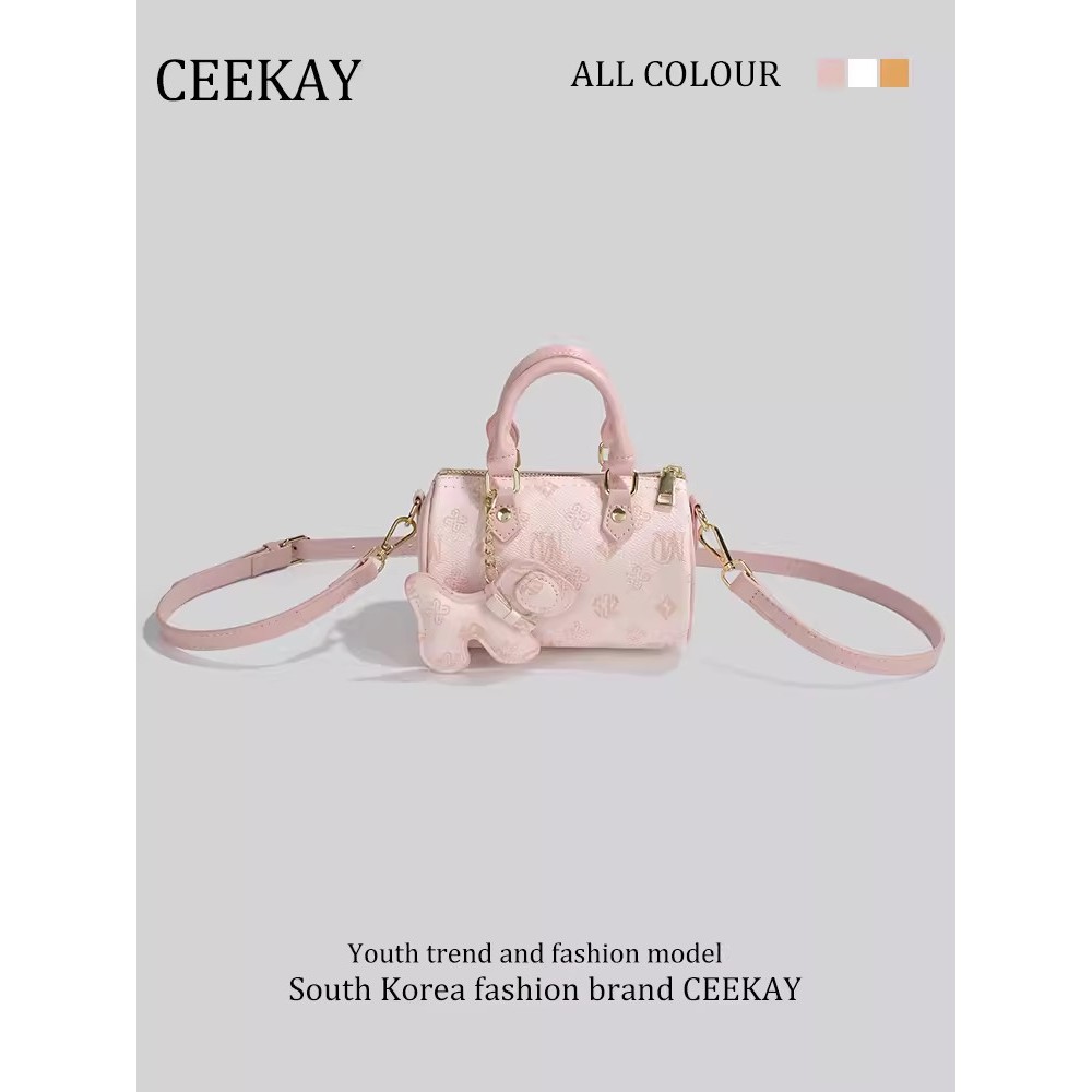 [มีจําหน่าย] กระเป๋า Ceekay ของแท้ | กระเป๋าถือสตรี hot trend Drum Bags - Full box - CK47