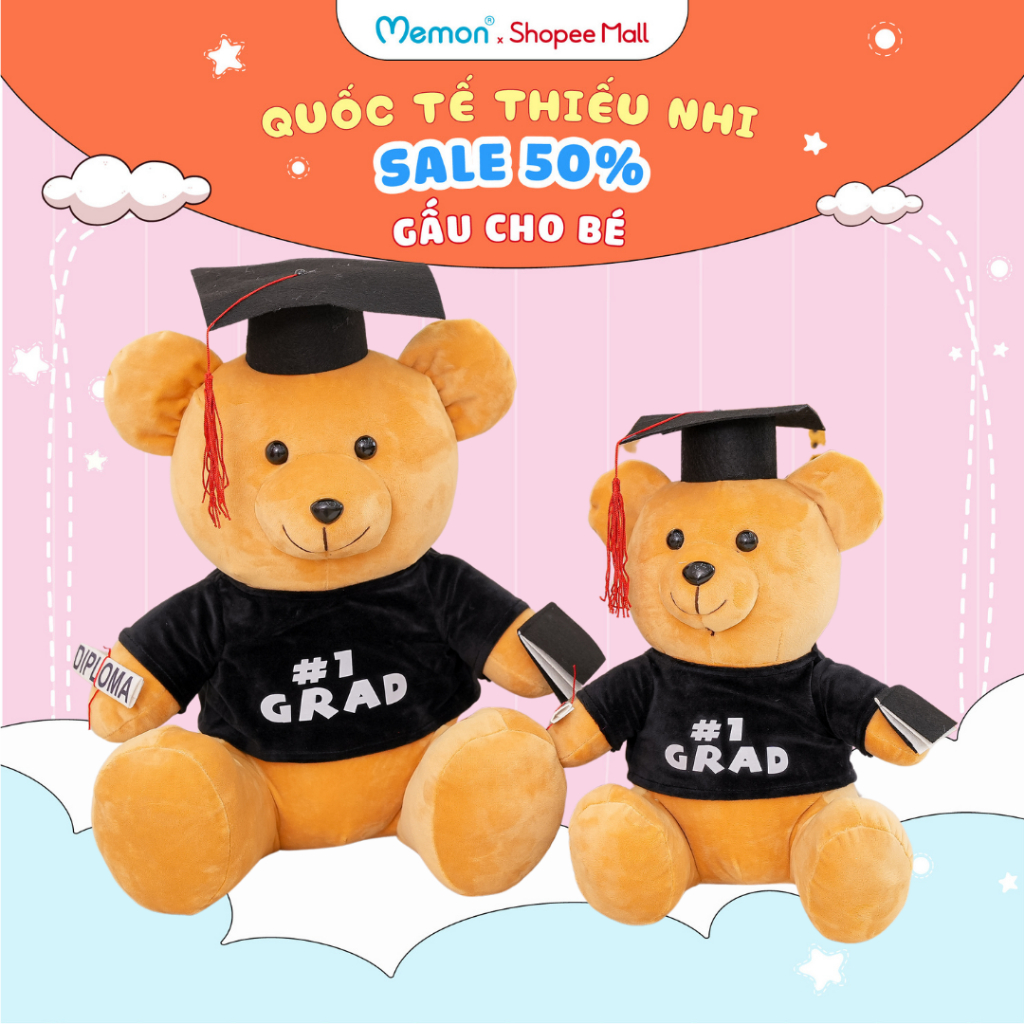 Memon Premium Graduation Teddy Bear
