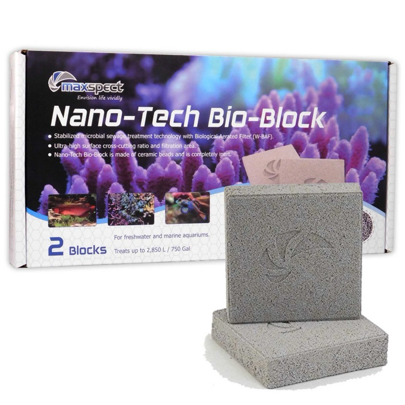 Maxspect Nano Tech Bio Block และ Bio Spheres กรองเซรามิก