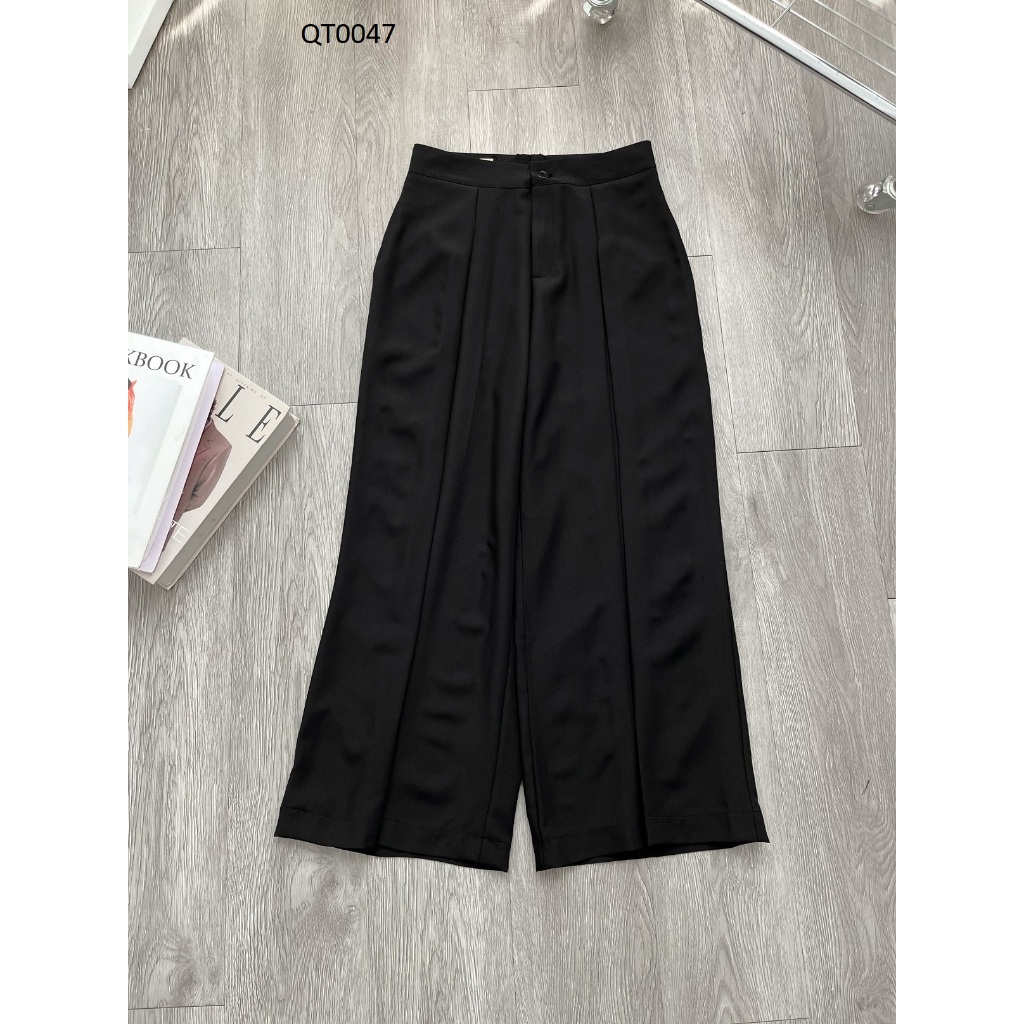 กางเกงขนาดใหญ่ของผู้หญิงกางเกงขนาดใหญ่ Flattering Design กางเกงสําหรับทํางาน Streetwear ทุกขนาด 45-8