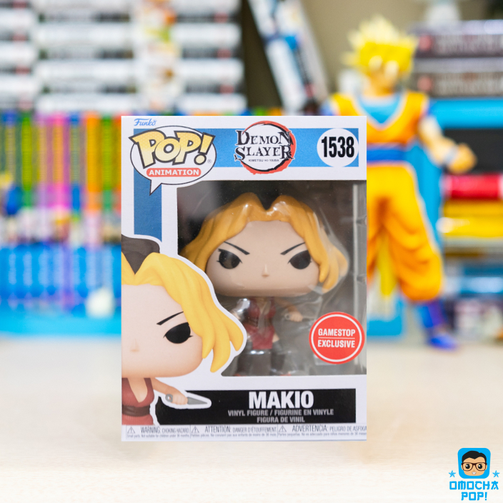 Funko Pop Animation ดั้งเดิม: Demon Slayer - Makio 1538 Game Stop Exclusive