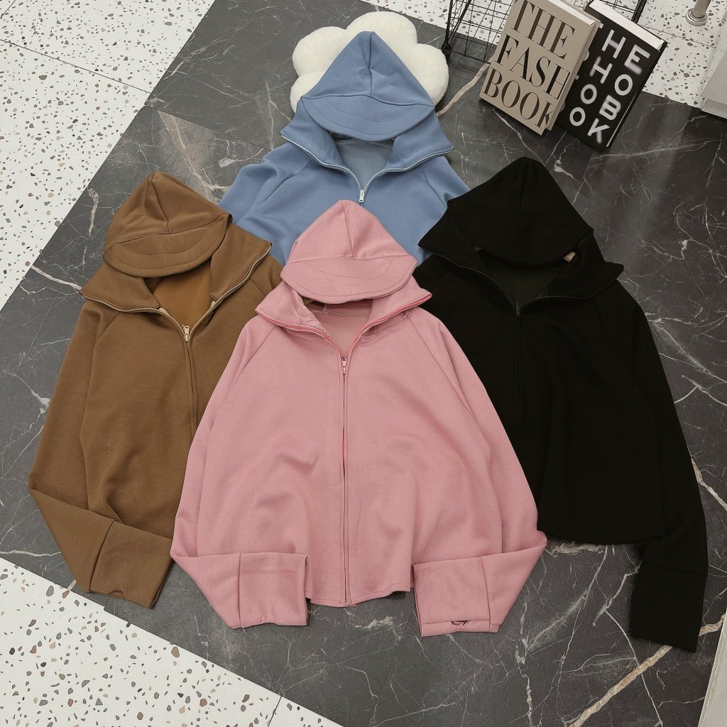 AK05 - เสื้อแจ็คเก็ต UV SUNSCREEN สําหรับผู้หญิง UMI พร้อม FLIP-FINGERS