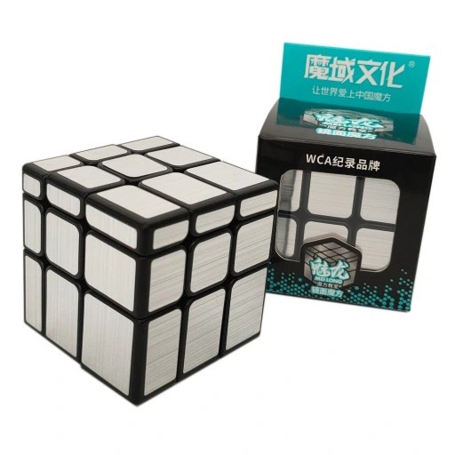 Rubik Mirror 3x3 (สีทอง - สีเงิน) Moyu Meilong - Rubik Mirror 3x3 ตัวแปรทางปัญญาของ Rubik
