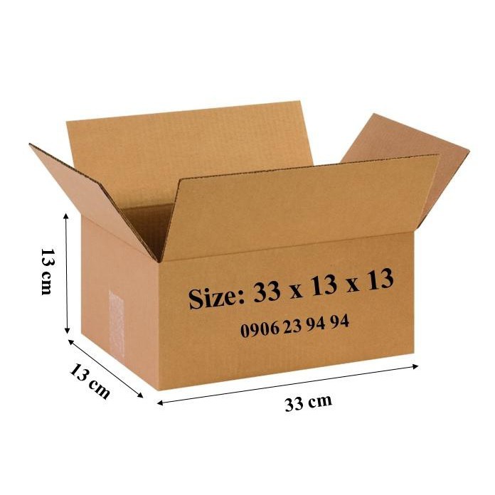 50 กล่องกล่อง 33 x 13 x 13 ซม