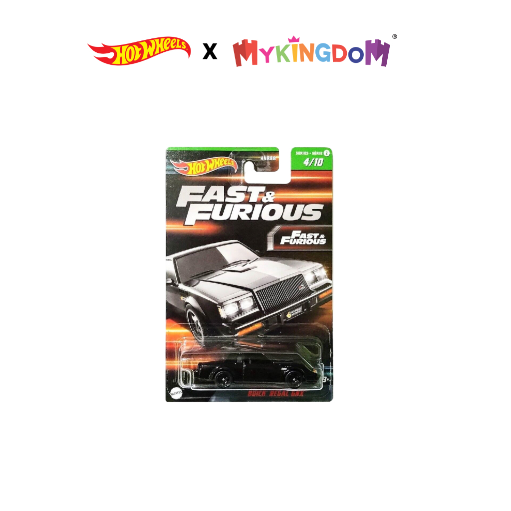 Super Car Toy Fast&Furious 87 Buick Regal Gnx HOT WHEELS HNT04/HNR88