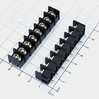 [2 ชิ้น]- KF7.62-8 Terminal PCB Soldering Block 8 Pole 20A 300V 7.62mm