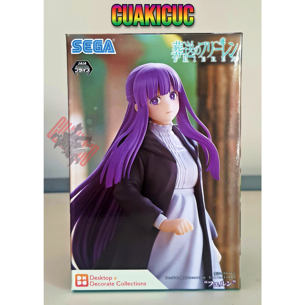 [GENUINE Sega] Fern / Eggplant Premium Model - Display Toy - Figure Fern DesktopDecorate Collections