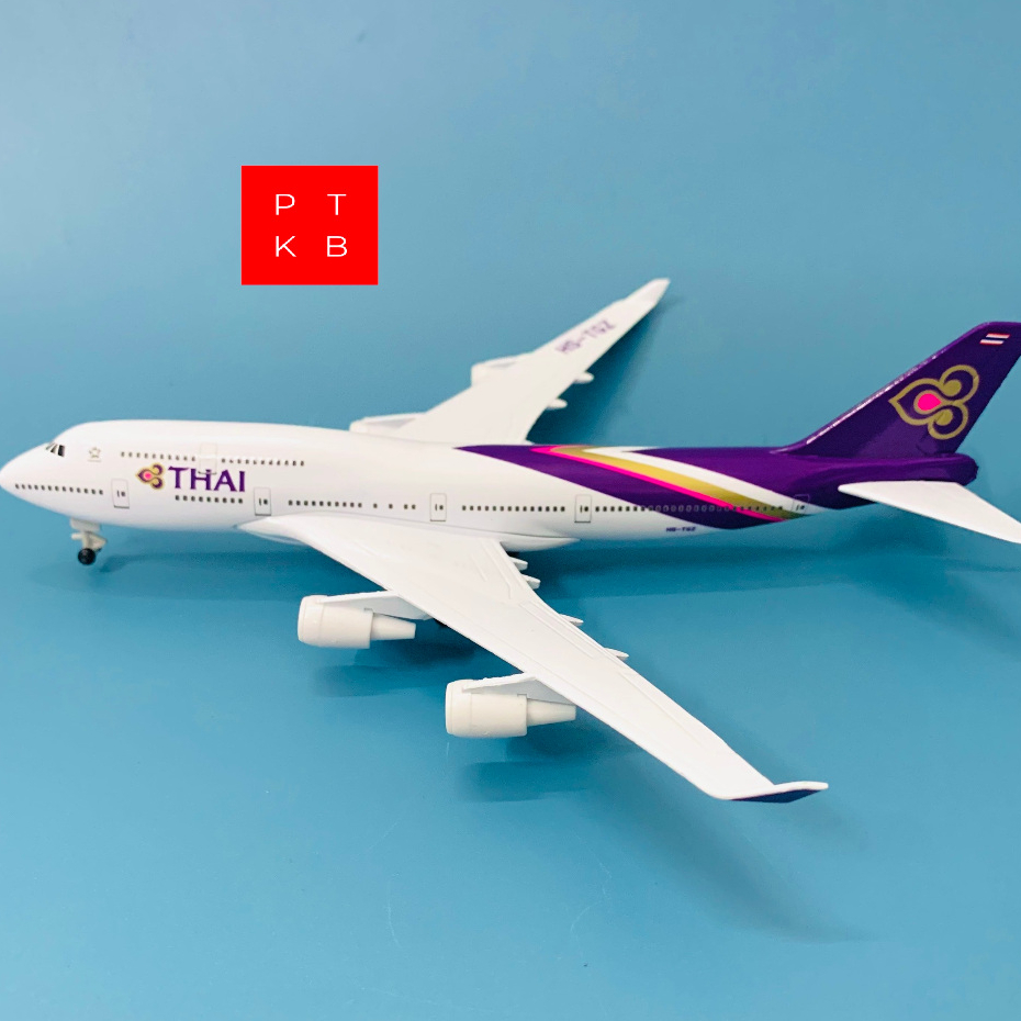 BOEING 787-400 THAI AIRWAYS PLANE รุ่น 20 ซม.คุณภาพสูง UNIQUE ALLOY CAST 1:400 SCALE
