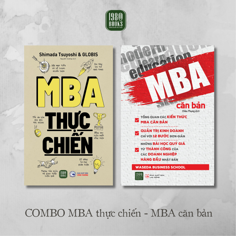 หนังสือ - Basic MBA Combo + Real Battle MBA - 1980 Bookstore