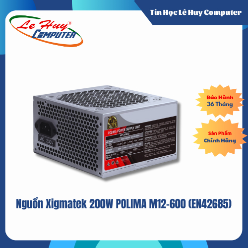 Xigmatek 200W POLIMA M12-600 พาวเวอร์ซัพพลาย (EN42685)