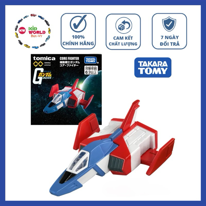 Tomica Box Premium Unlimited Mobile Suit Gundam Core Fighter