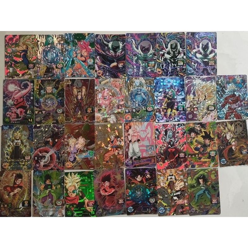 ชุด Dragonball 30 + 10 Super Dragonball Heroes 2nd Bandai Character Collection Cards