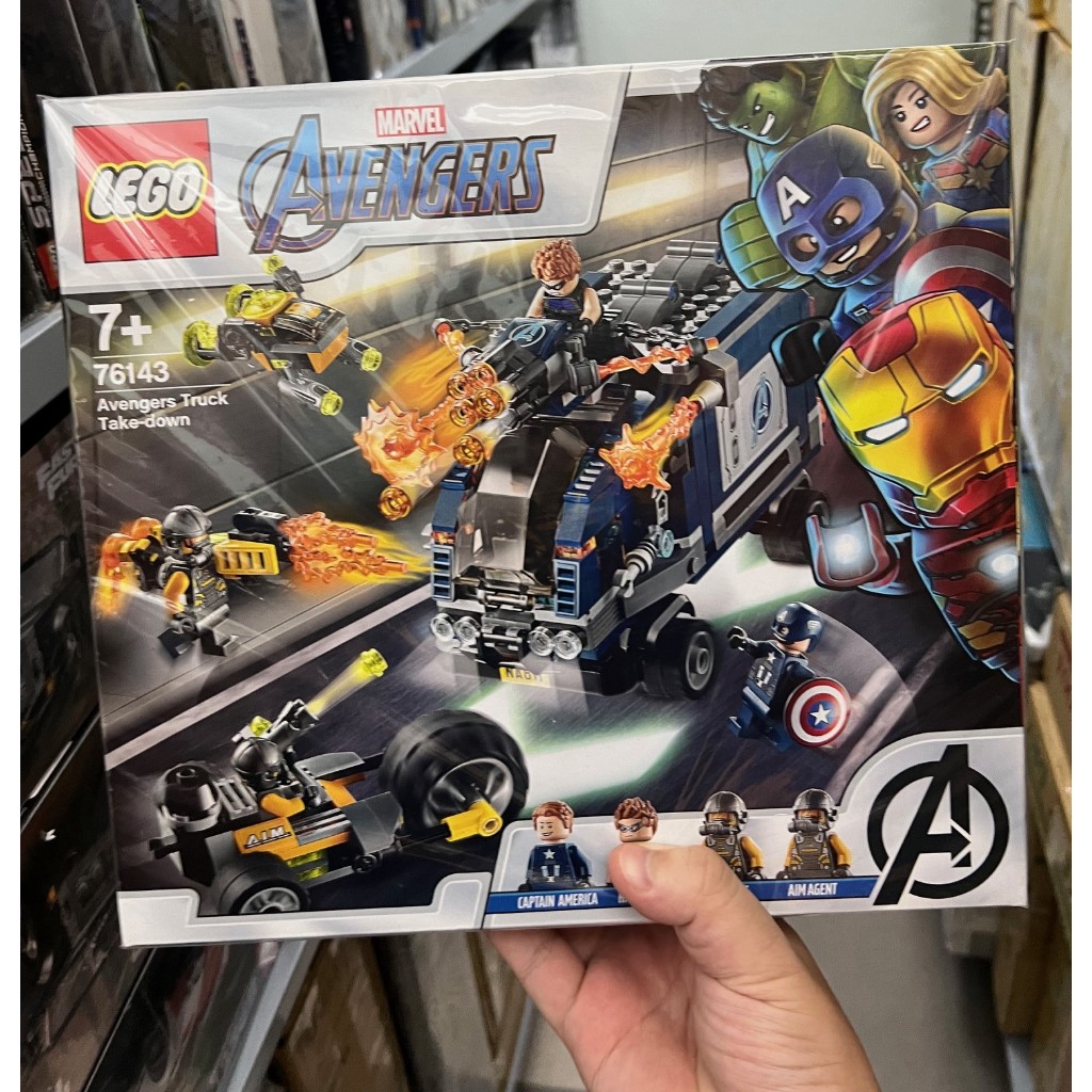 Lego 76143 [ ของแท ้ ] - Super Heroes - Avengers Truck Take-down